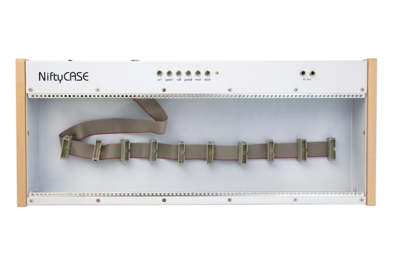 NiftyCASE cre8audio モジュラーシンセサイザー　ケース NiftyCase - powered modular case with MIDI to CV — Cre8audio